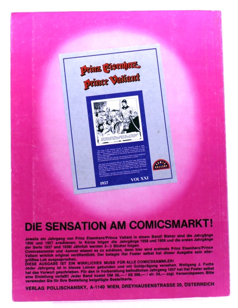 Prinz Eisenherz Comic Album Band 37: Der Schatz der Fledermäuse